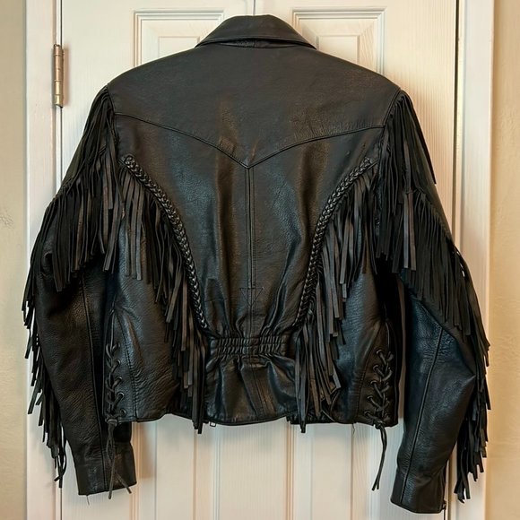 Open Road for Wilson's Fringe Leather Jacket - Vintage - Picture 2 of 6